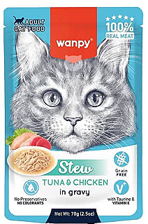 Wanpy Stew Tuna & Chicken