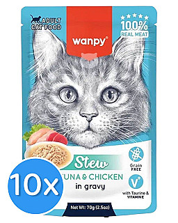 Wanpy Stew Tuna & Chicken
