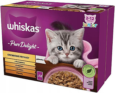 Whiskas Junior Poultry in Jelly