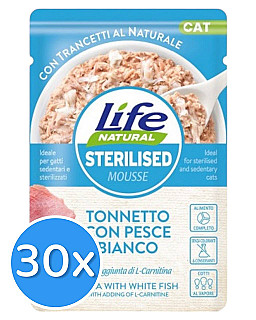 Life Cat Sterilized Tuna & White Fish