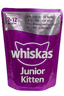 Whiskas kitten / Junior سالمۆن