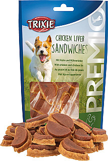 Trixie Chicken Liver Sandwiches