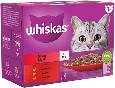 Whiskas Meaty Meals in Jelly