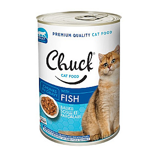 Chuck مع السمك