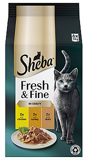 Sheba دواجن في المرق