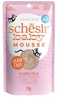 Schesir Baby mousse Salmon and Chicken