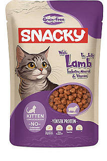 Snacky Kitten  لحم الضأن في الجيلي