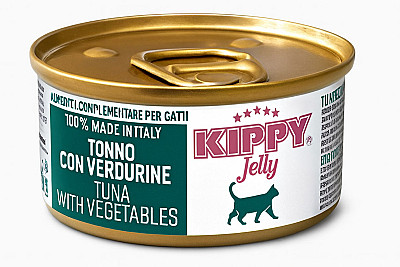 Kippy تن ماهی و سبزیجات در ژله