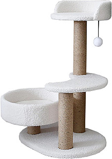 Kedi Ağacı Tırmalama Tahtası ve Yatağı