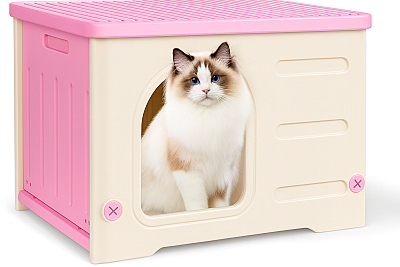 خانه گربه پلاستیکی