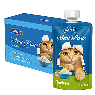Faenbei الدجاج وعشب القطط