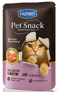 Faenbei التونة والسلمون واليقطين