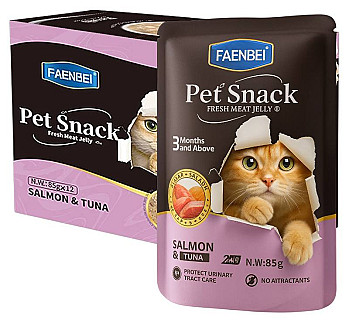 Faenbei التونة والسلمون واليقطين