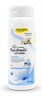 Vegebrand LILY Flavor Dry cleaning powder for pet