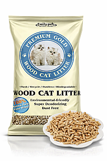 رمل قطط من خشب الصنوبر