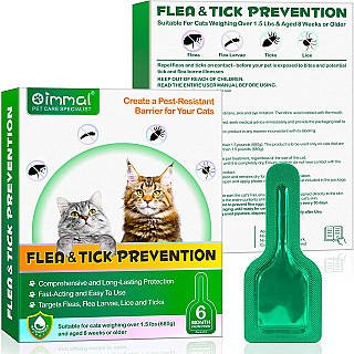 Oimmal Flea & Tick, Deworming Drops