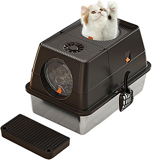 Covered Steel Litterbox