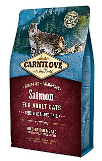 Carnilove Sensitive & Long Hiar Salmon