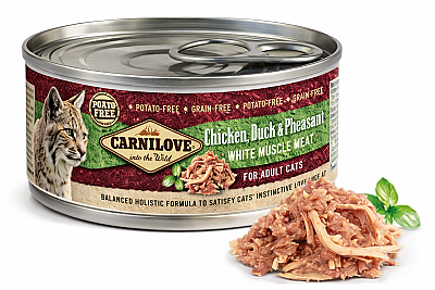 Carnilove Chicken & Duck, Pheasant