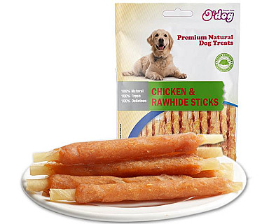 O’Dog Chicken & Rawhide Stick