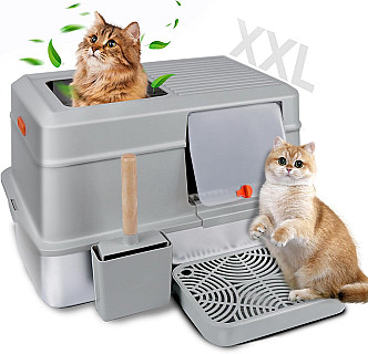 Covered Steel Litterbox