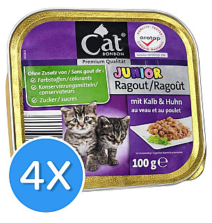 Cat Bonbon Junior مرغ و گوشت گوساله