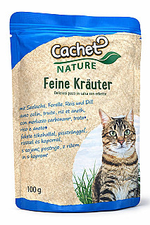 Cachet پۆلۆک و تراوت، برنج