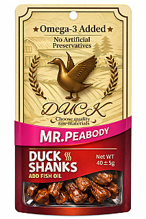 Mr.Peabody Duck & Omega 3