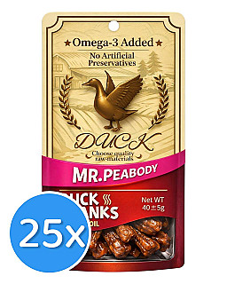 Mr.Peabody Duck & Omega 3