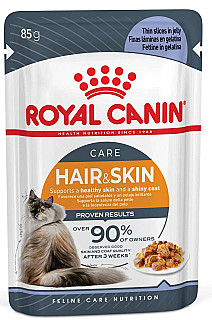Royal Canin Hair & Skin in Jelly
