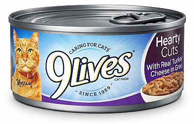 9Lives Turkey & Cheese in Gravy