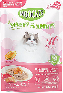 Moochie تونە و سەلەمون لە جەلی