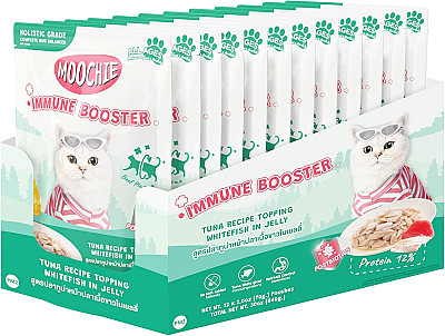 Moochie بەرگری بەرزکەرەوە  تونە و ماسی سپی