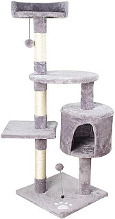 Multi-Level Cat Tree Tower-Model K015 Light Grey