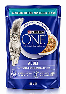 Purina One Ocean Fish & Green Beans