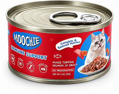Moochie سەلەمون لە گڕاڤیدا