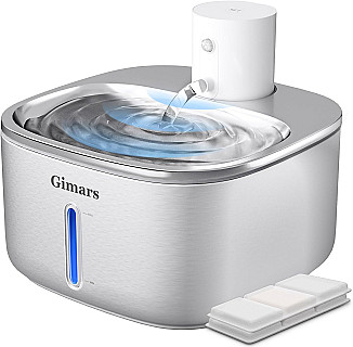 Gimars Rechargeable Steel Fountain
