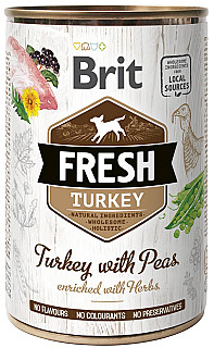 Brit Turkey & Peas