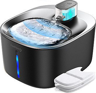 Feelneedy Steel Rechargeable Fountain