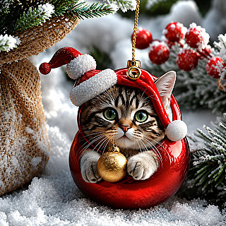 Keychain Cat