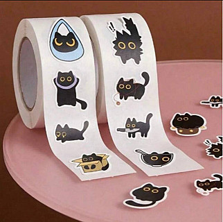 Cat Sticker Roll