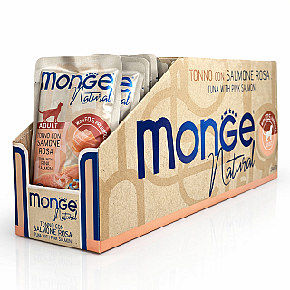 Monge التونة والسلمون الوردي