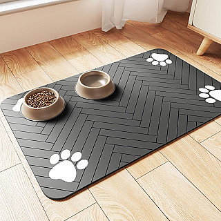 Feeding Mat & Steel Bowl
