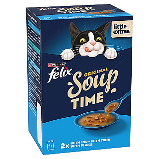 Felix Original with سوپ ماهی تن و کاد