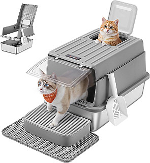 Feandrea Steel Litterbox