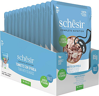 Schesir ماهی تن و سی‌باس