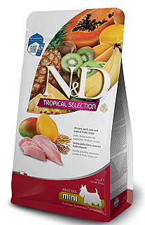 N&D مرغ و میوه‌های گرمسیری
