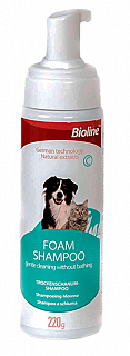 Bioline  شامپۆی فۆمی وشکی
