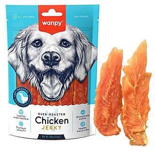 Wanpy Chicken Jerky Stripes